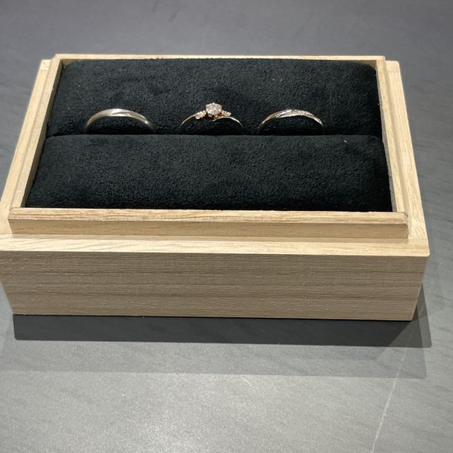 【出雲結(いずもゆい)の口コミ】 職人が一つ一つ丁寧に作り上げるところ。指輪のテーマが決まっててそれに…