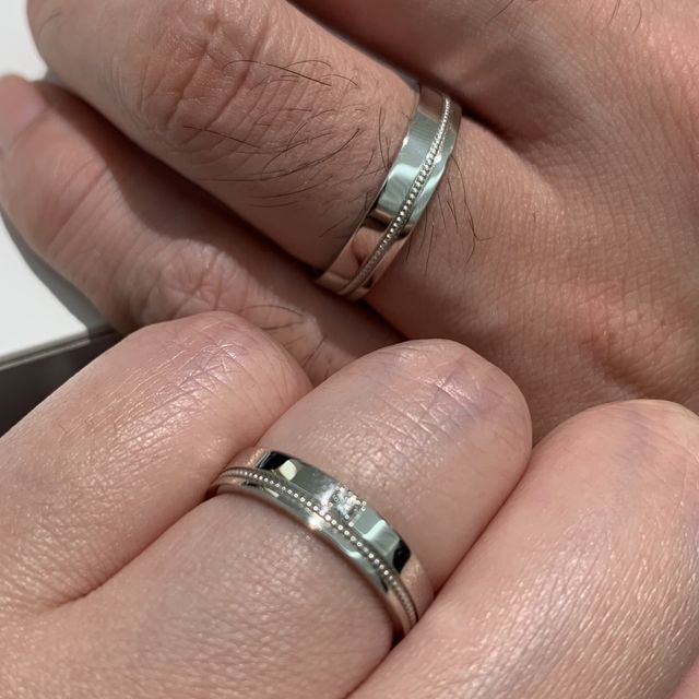 【4℃ BRIDAL(ヨンドシーブライダル)の口コミ】 着け心地がかなりよい！
上品過ぎず、あまり人と被らないものがよかったの…