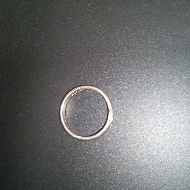 【ケイウノ ブライダル(K.UNO BRIDAL)の口コミ】 ペアリングなので、主人の結婚指輪と合わせるとミッキーの手の部分が重な…