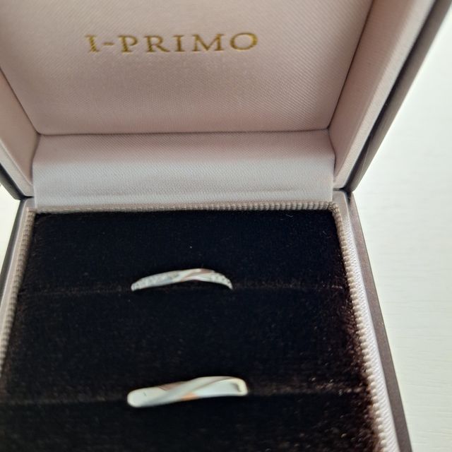 【アイプリモ(I-PRIMO)の口コミ】 いつも着用するので丈夫なプラチナを選びました。デザインも大事でしたが…