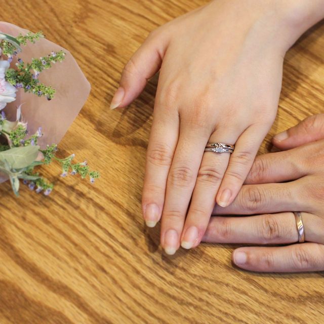 【Cayof(カヨフ)の口コミ】 指輪のデザインについてはこちらの要望をたくさん取り込んでいただきまし…