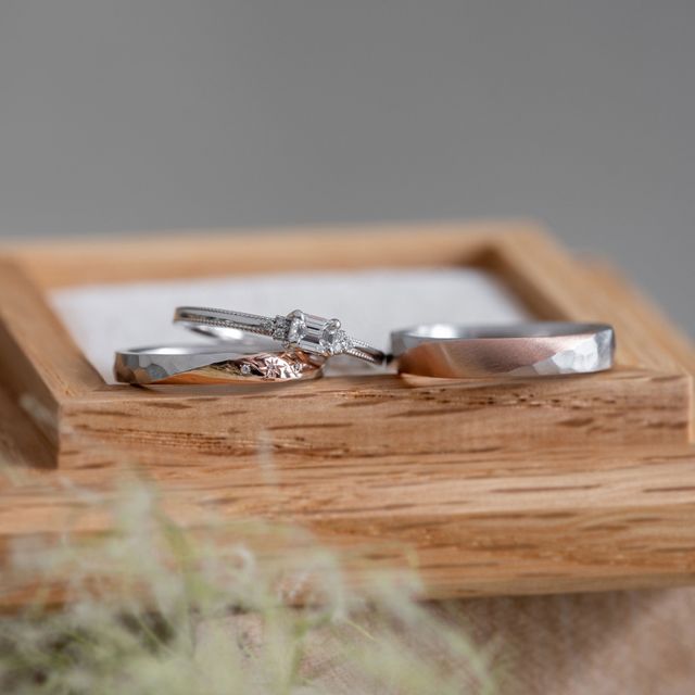 【Cayof(カヨフ)の口コミ】 指輪のデザインについてはこちらの要望をたくさん取り込んでいただきまし…