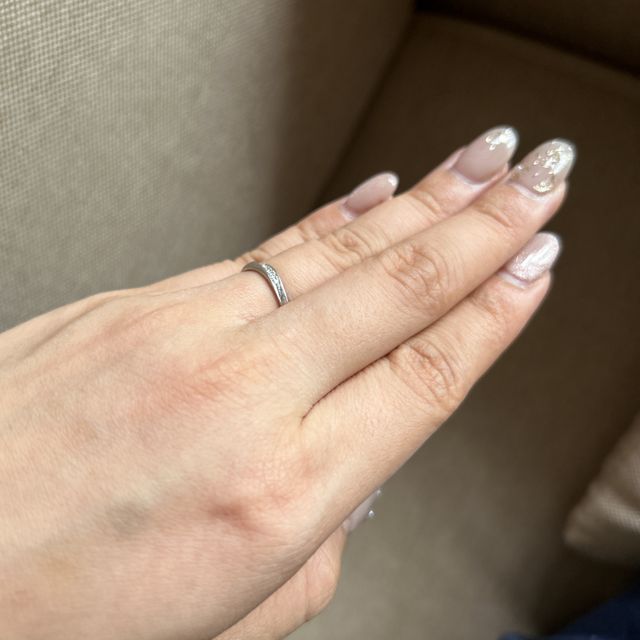 【銀座ダイヤモンドシライシの口コミ】 付け心地が良く、こちらのブランドで購入いたしました。
そのため、普段家…