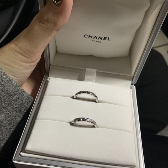 【シャネル(CHANEL)の口コミ】 価格はかなり高いですが、流行りに左右されない憧れの指輪です。キルティ…