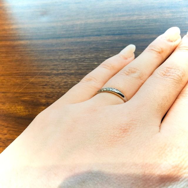 【ヴァンドーム青山(VENDOME AOYAMA)の口コミ】 追加料金でリュクスプラチナ997にして頂きました。着け心地がとても良く、…