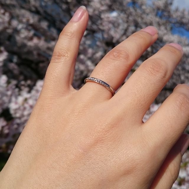 【銀座ダイヤモンドシライシの口コミ】 何の前知識もなく、ダイヤを強調したものを候補にしていましたが、スポー…