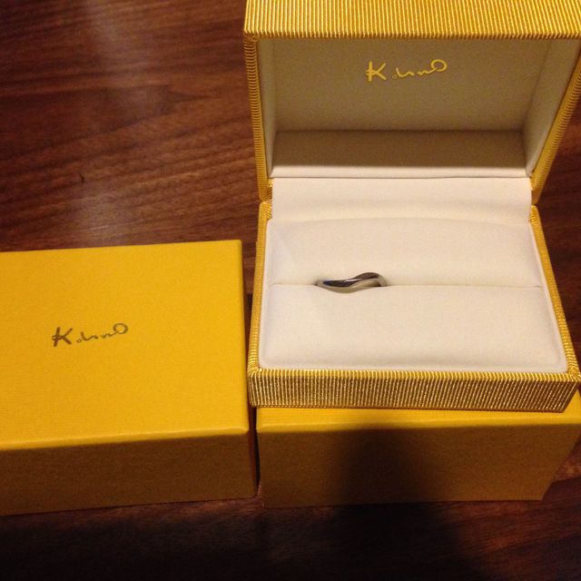【ケイウノ ブライダル(K.UNO BRIDAL)の口コミ】 結婚指輪は常に身に着けたいと思ってたので、シンプルなデザインのものを…
