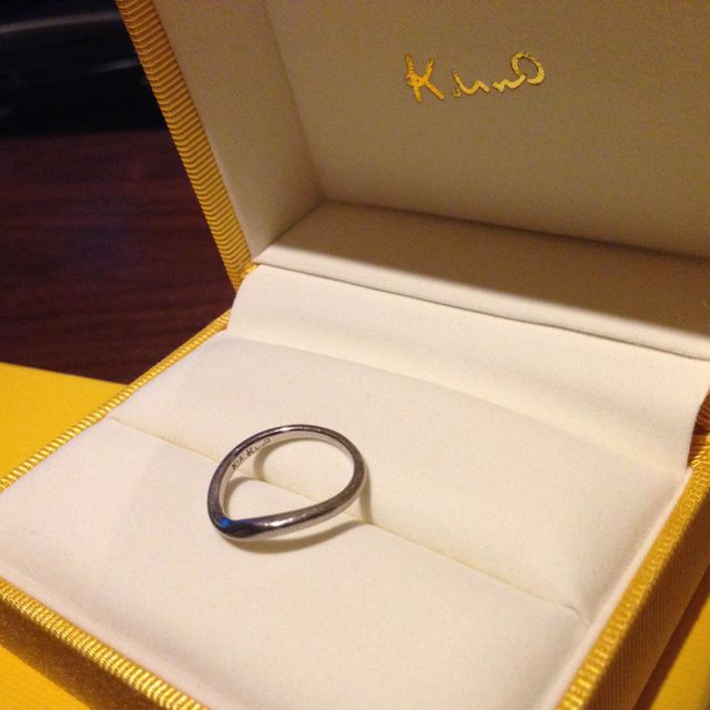 【ケイウノ ブライダル(K.UNO BRIDAL)の口コミ】 結婚指輪は常に身に着けたいと思ってたので、シンプルなデザインのものを…