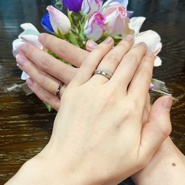 【TANZO.(鍛造指輪)の口コミ】 シンプルなデザインで着け心地もよく、何年経っても飽きの来ない素敵な指…