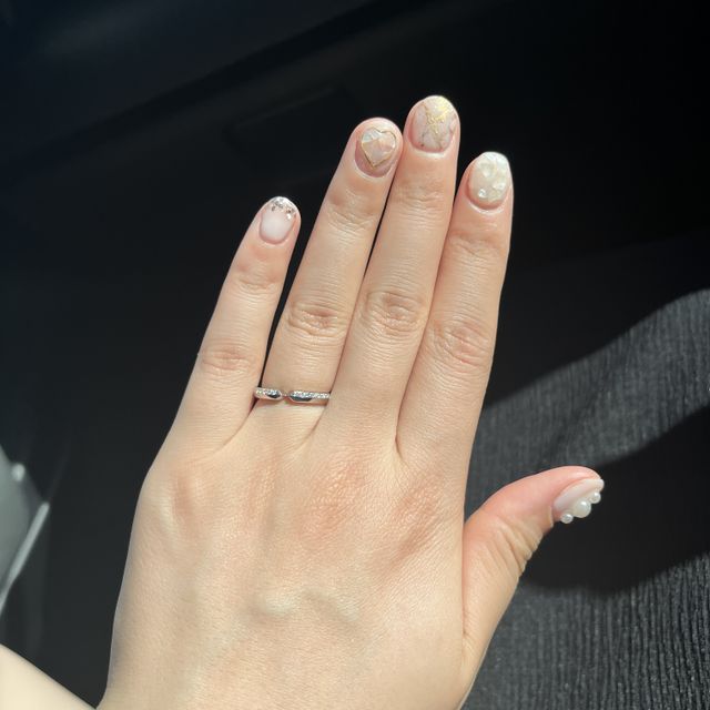 【アイプリモ(I-PRIMO)の口コミ】 永遠を意味する∞の形が指輪のデザインへ込められています。男性用は…