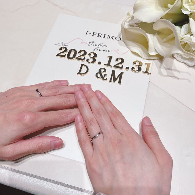 【アイプリモ(I-PRIMO)の口コミ】 シンプルなデザインで普段も付けやすく、且つ柔らかさや可愛らしさがある…