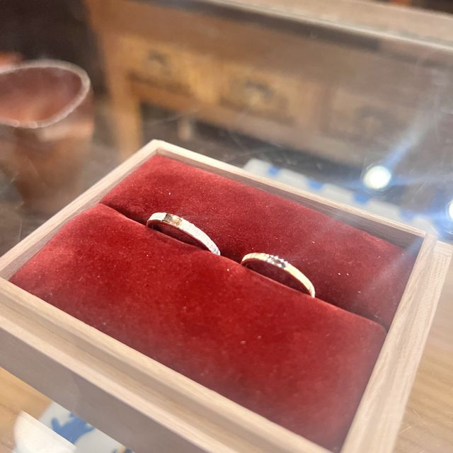 【ichi(イチ)の口コミ】 お互いのデザインの希望を聞いてもらえるし、他には無いオリジナルの指輪…