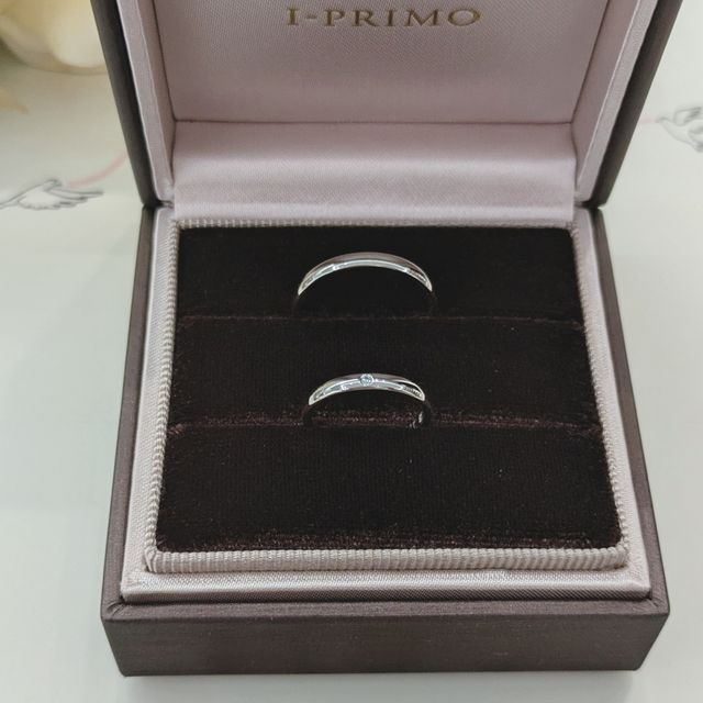 【アイプリモ(I-PRIMO)の口コミ】 シンプルで上品です。結婚の女神が見守ってくれているという言葉の意味も…