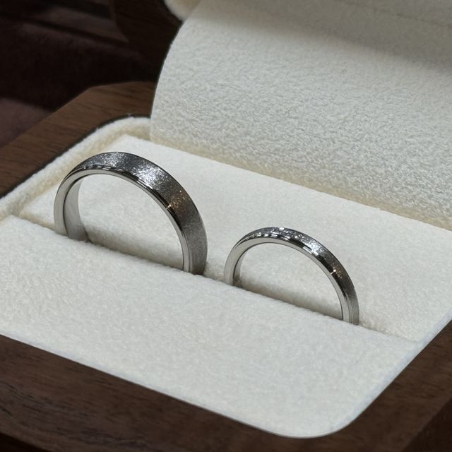 【TANZO.(鍛造指輪)の口コミ】 鍛造製法で強度がしっかりしていること、オリジナルのデザインを作れると…