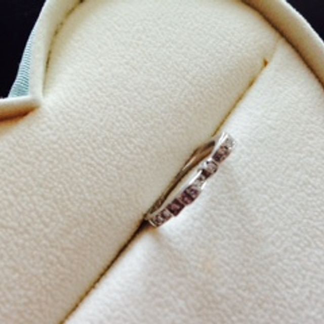 【ヴァンドーム青山(VENDOME AOYAMA)の口コミ】 初めて雑誌で見たとき、デザインに一目惚れしました。一見、普通のメレタ…