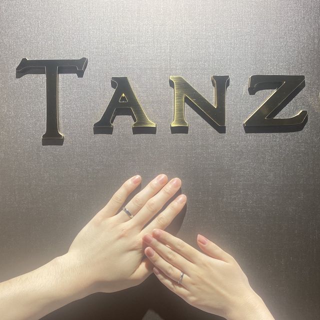 【TANZO.(鍛造指輪)の口コミ】 夫の指輪はシンプルな希望、わたしは少し華やかなものが希望で両方を叶え…