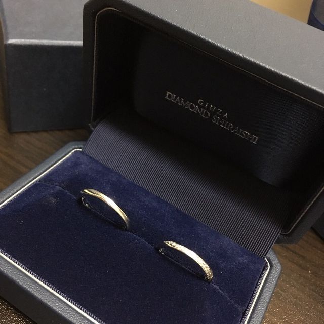 【銀座ダイヤモンドシライシの口コミ】 デザインが気に入ったのも、決め手です。金額も思っていたのより、安く購…