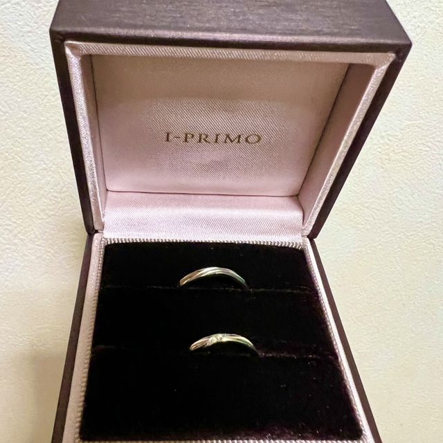 【アイプリモ(I-PRIMO)の口コミ】 シンプルだけどありきたりではない、控えめにキラッとする感じのデザイン…
