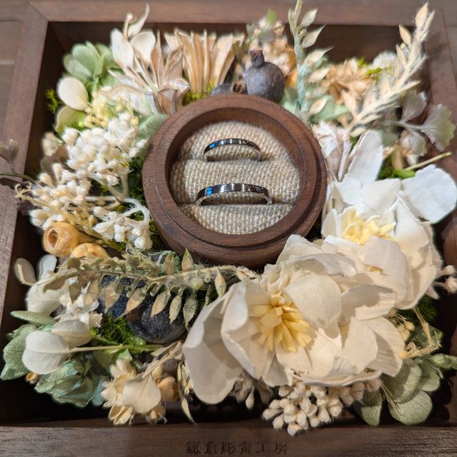 【鎌倉彫金工房の口コミ】 実はまだ未完成の状態なのですが、途中段階でもとても綺麗です。お店の方…