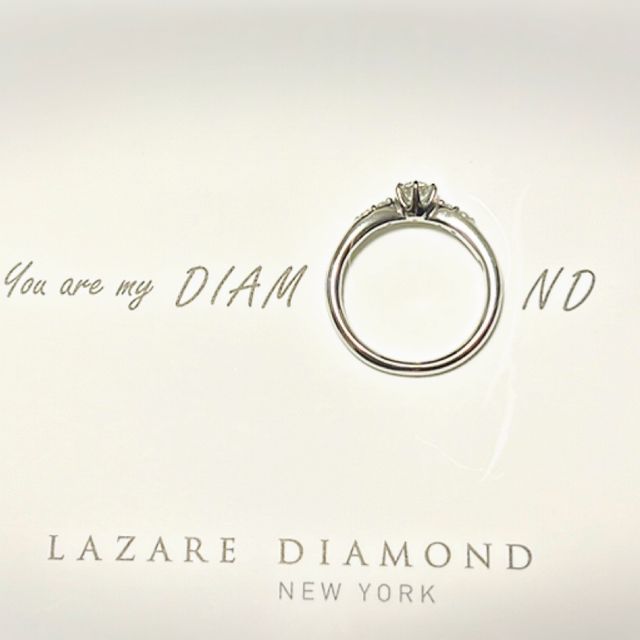 【ラザール ダイヤモンド(LAZARE DIAMOND)の口コミ】 暗いところでもダイヤモンドの輝きがよく分かり、とてもキレイで、こだわ…
