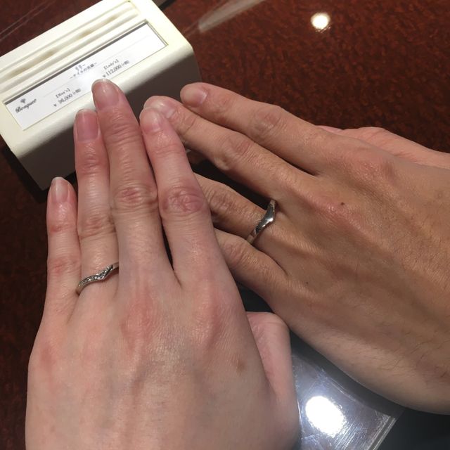 【JEWELRY  KAMATA(ジュエリーかまた)の口コミ】 指輪の意味にも込められている「ナイル」の通り、川のようになめらかで美…