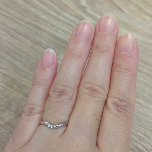 【COCKTAIL(カクテル)の口コミ】 結婚指輪を結婚1年目に無くしてしまい…ちょうど10年目の節目という…