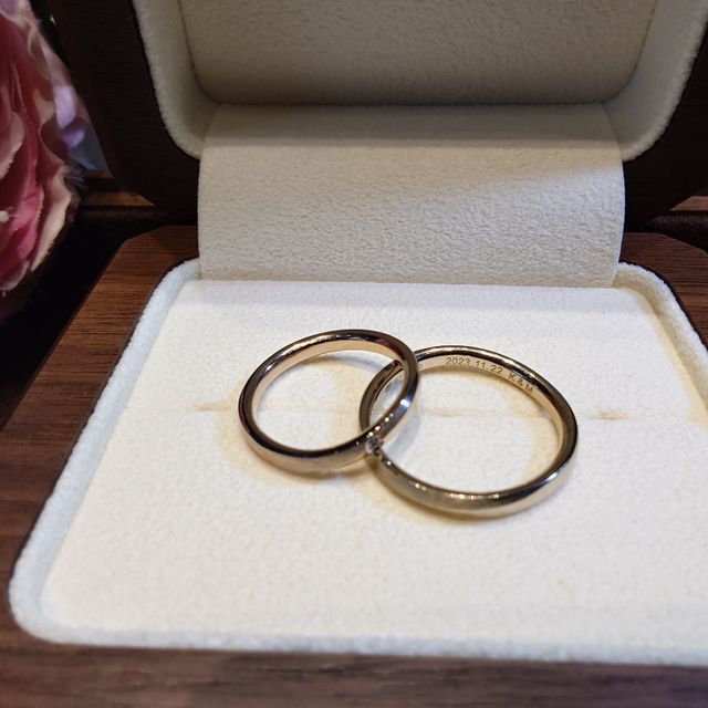 【TANZO.(鍛造指輪)の口コミ】 傷が出来たらお店に来店することで磨き上げてくれて再び新品のように綺麗…