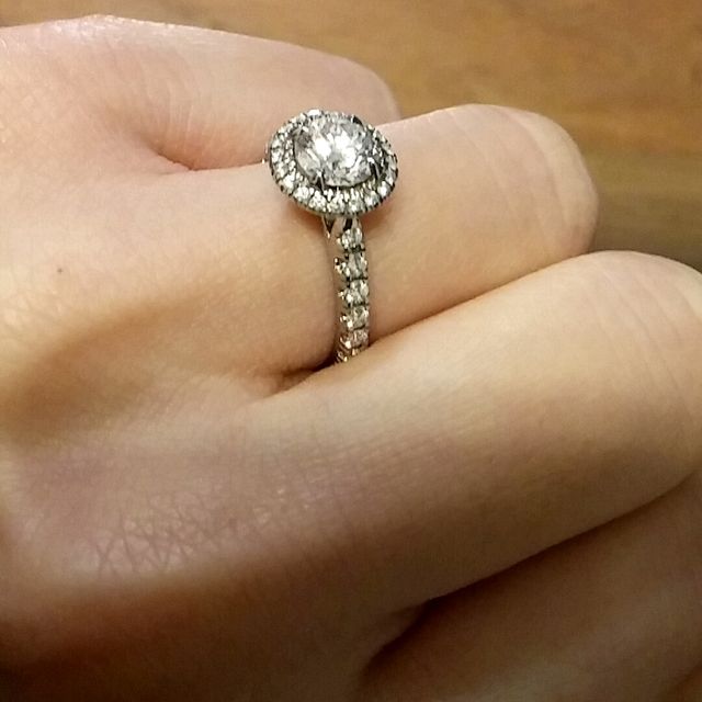 【カルティエ(Cartier)の口コミ】 はじめ、ずっとバレリーナが欲しいと思っていましたが、リングの部分が太…