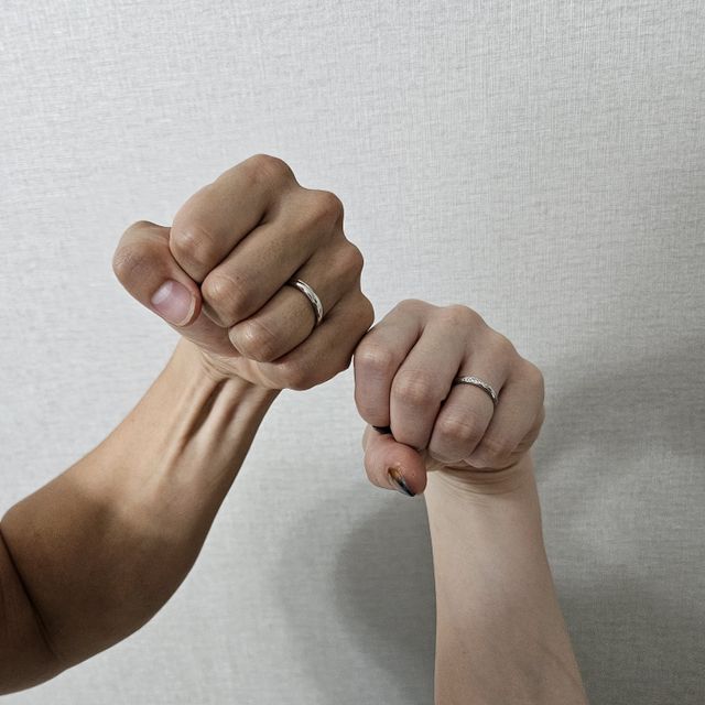 【BRILLIANCE+(ブリリアンスプラス)の口コミ】 たくさんのデザインから自分たちの好みに合ったものを選ぶことができまし…