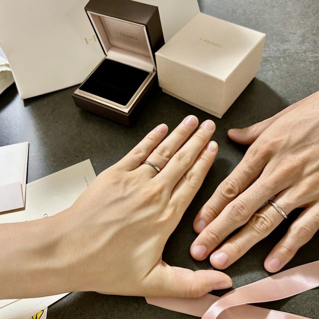 【アイプリモ(I-PRIMO)の口コミ】 線が入っているだけというのがシンプルすぎず、かつ飽きずにちょうどいい…