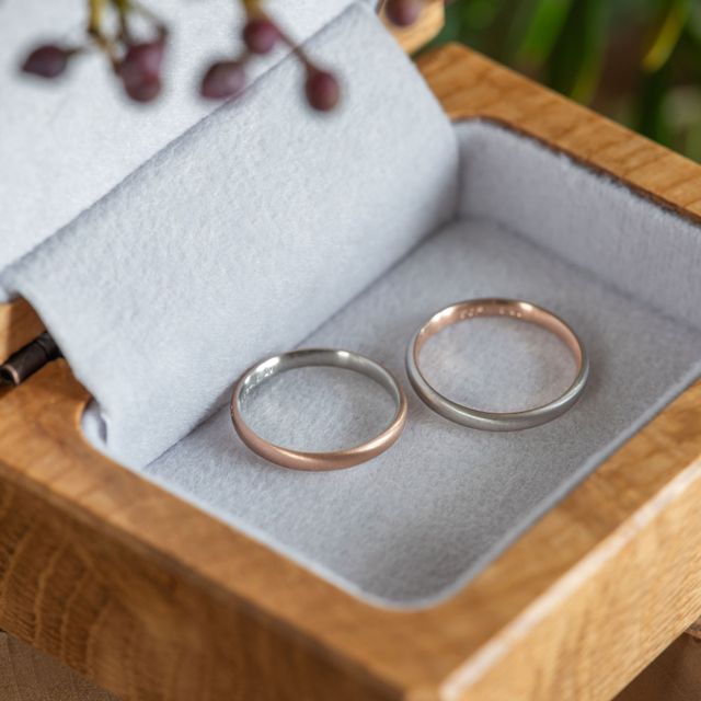 【Cayof(カヨフ)の口コミ】 セミオーダーでしたが、いくつかある種類のデザインをベースに自分たち好…