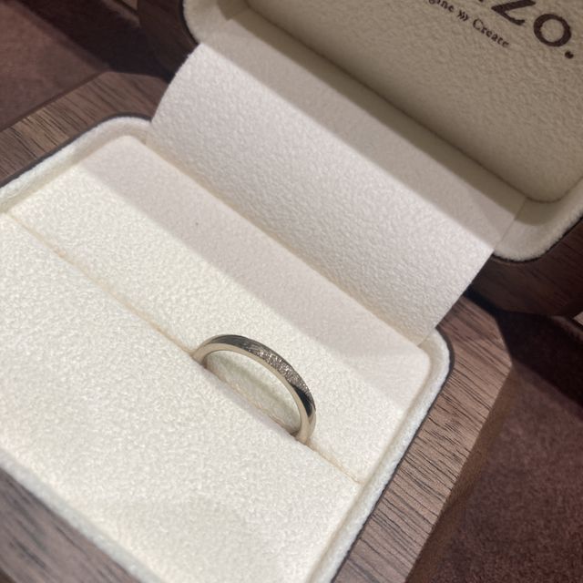 【TANZO.(鍛造指輪)の口コミ】 シンプルでオシャレにできた！
オーダーメイドなので、人と被りにくい！
…