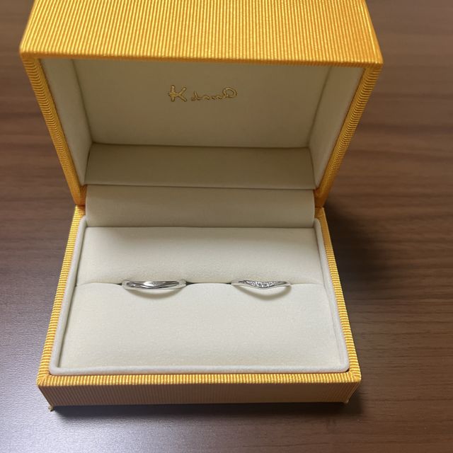 【ケイウノ ブライダル(K.UNO BRIDAL)の口コミ】 私はウェーブが好みでしたが、彼はストレート希望でした。どちらかに合わ…