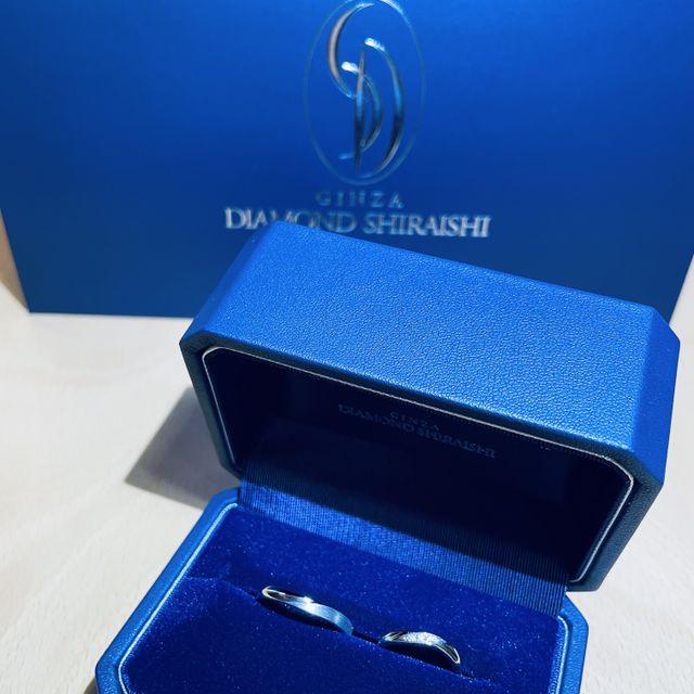 【銀座ダイヤモンドシライシの口コミ】 着け心地が抜群にいいです。窮屈さが全くなく、リングのサイズが別ブラン…