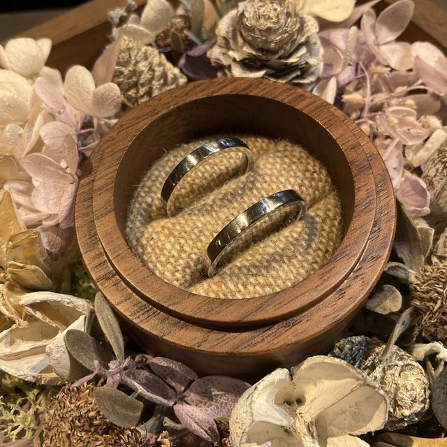 【鎌倉彫金工房の口コミ】 素敵なデザインがたくさんあり、大変迷いましたが、基本毎日着け、長い時…