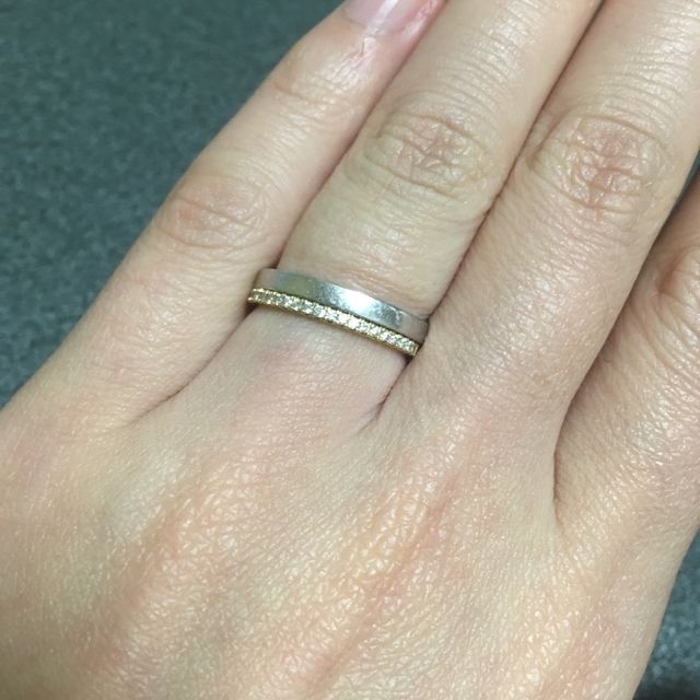 【TASAKI(タサキ)の口コミ】 結婚指輪はずっとするし毎日するものなので、デザイン性のあるものよりも…