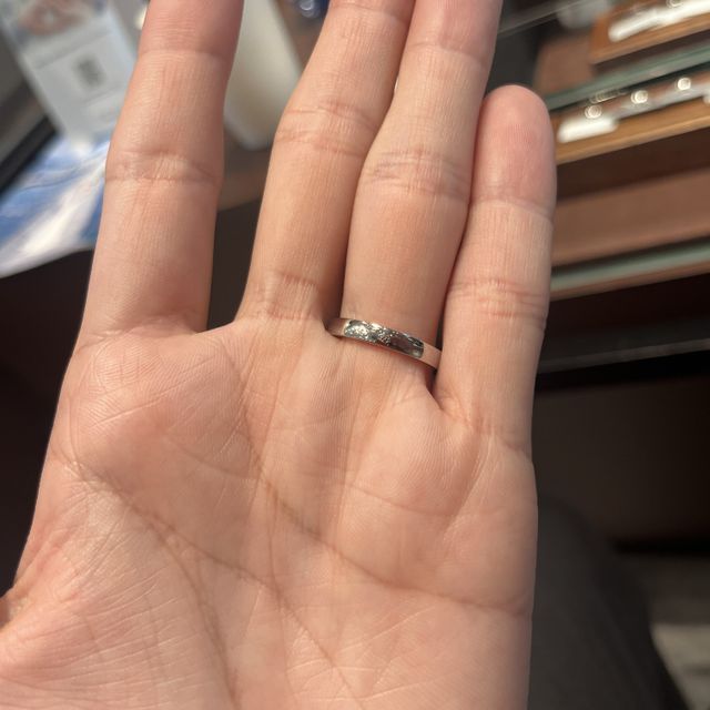 【TANZO.(鍛造指輪)の口コミ】 素晴らしいオーダーメイドの結婚指輪を購入しました。デザインや品質に非…