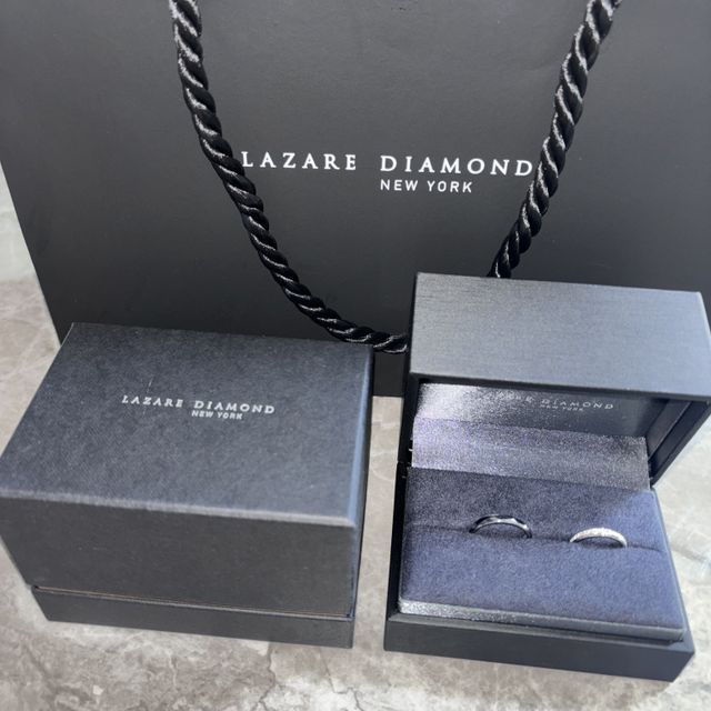 【ラザール ダイヤモンド(LAZARE DIAMOND)の口コミ】 とにかくダイヤモンドがどこのブランドよりも断トツで綺麗でした。また、…