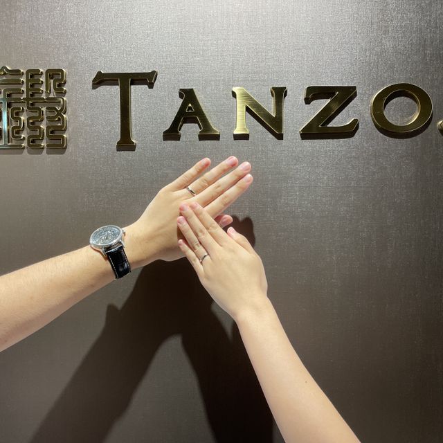 【TANZO.(鍛造指輪)の口コミ】 指輪のおすすめポイント、今回結婚指輪ということでとてもシンプルなデザ…