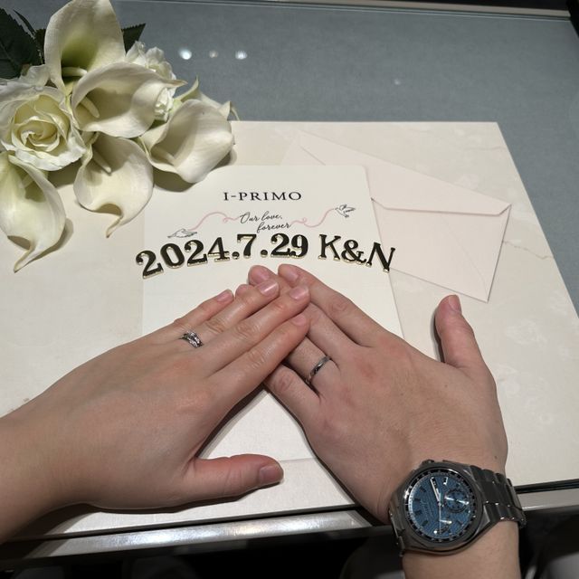 【アイプリモ(I-PRIMO)の口コミ】 今回購入させていただきました。指輪のデザインですがウェーブしており、…