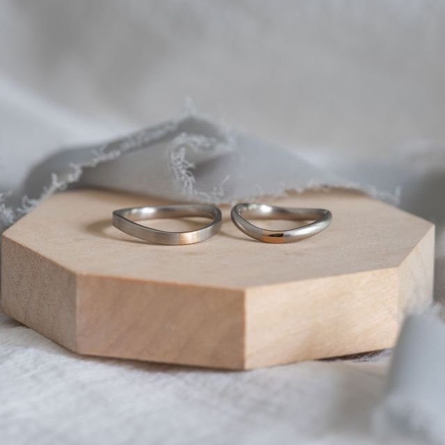 【Cayof(カヨフ)の口コミ】 2色のリングにしたい！ということだけしか決まっていなかったので、かなり…