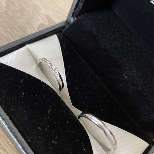 【エクセルコダイヤモンド(EXELCO DIAMOND)の口コミ】 形状について、ストレートかウェーブかで悩んでいましたが、いいとこ取り…