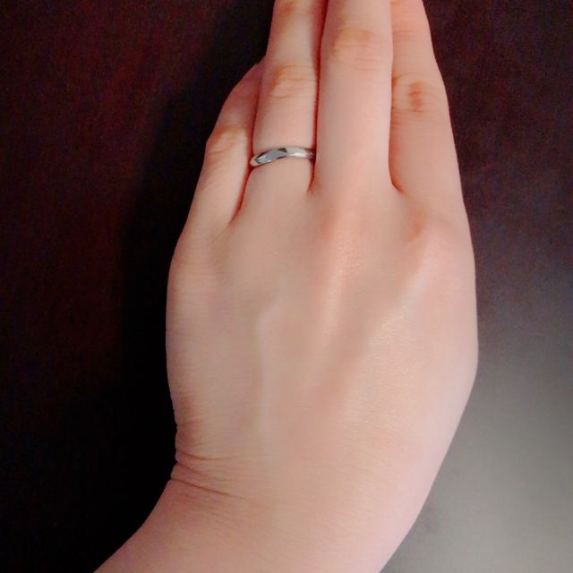 【TANZO.(鍛造指輪)の口コミ】 他ブランドの鋳造と違い、鍛造は強くて変形も少ないとのこと。フルオーダ…