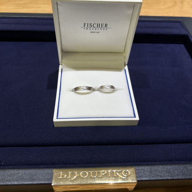 【FISCHER(フィッシャー)の口コミ】 デザインが被りにくい。ダイヤモンドをつけなかったことで回ってしまって…