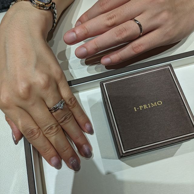 【アイプリモ(I-PRIMO)の口コミ】 私は男性ですが指が細く長いため、指輪も太くないデザインのものを探して…