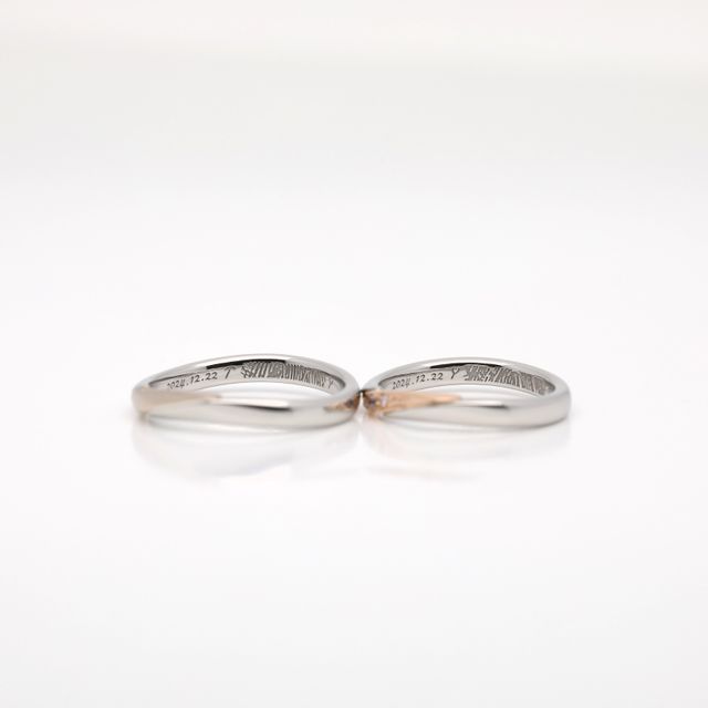 【atelier CraM(アトリエ クラム)の口コミ】 内側に指紋を入れてもらえるという他ではあまりない点にひかれました。
他…