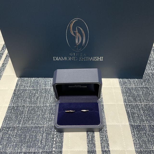 【銀座ダイヤモンドシライシの口コミ】 シンプルなデザインで派手すぎず普段使いしやすいと思い、選びました。少…