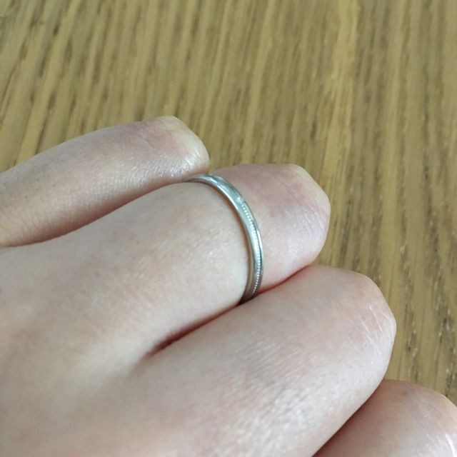 【ギンザタナカブライダル(GINZA TANAKA BRIDAL)の口コミ】 そこまで指輪にこだわりがなく（普段つけないのでなくてもいいと思ってま…