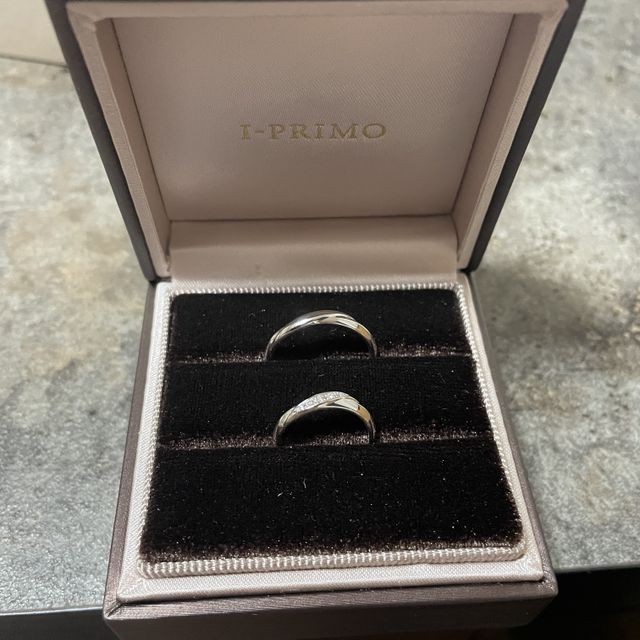 【アイプリモ(I-PRIMO)の口コミ】 ネットで色々な指輪を見てみましたが、デザインが可愛く、一目惚れでした…