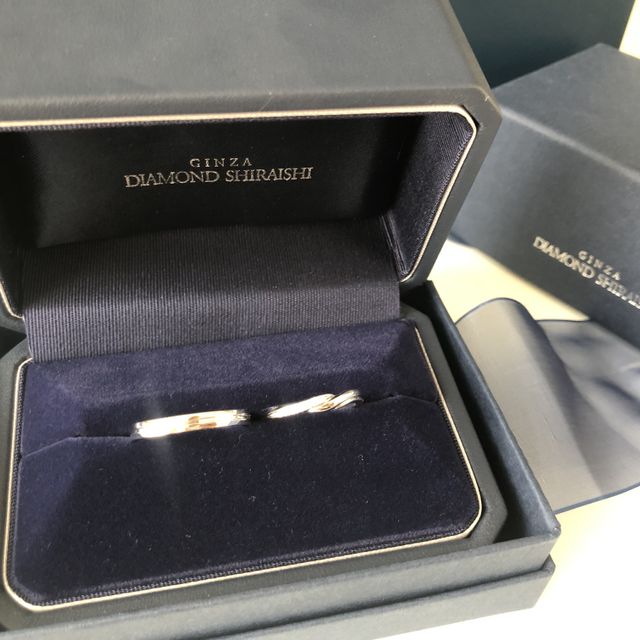 【銀座ダイヤモンドシライシの口コミ】 内甲丸でとてもつけやすいです！
手にしっかり馴染んでくれるので、普段使…